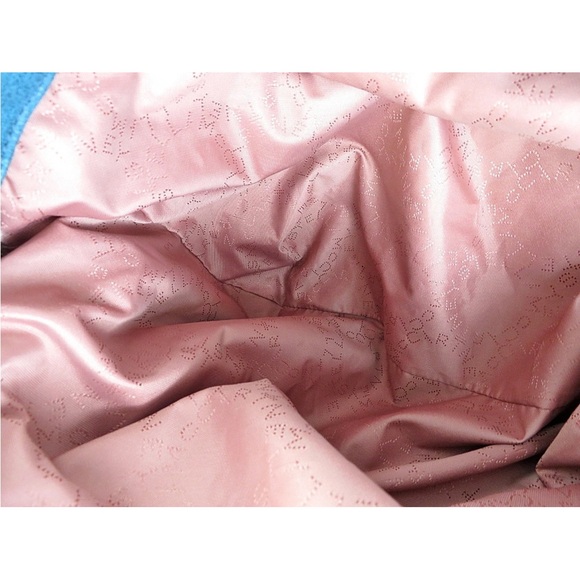 Stella McCartney Teal Chain-Embellished Shoulder Bag - Picture 10 of 16